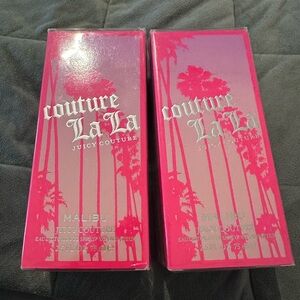 Brand New and Sealed- 2 bottles of Couture La La Malibu
